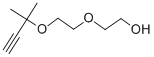 2-{2-[(1,1-DIMETHYLPROP-2-YNYL)OXY]ETHOXY}ETHAN-1-OL 구조식 이미지