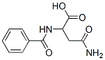 2-BENZOYLAMINO-SUCCINAMIC ACID Structure