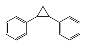 1,2-DIPHENYLCYCLOPROPANE 구조식 이미지