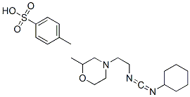 시클로헥실[2-(2-메틸모르폴리노)에틸]카르보디이미드모노톨루엔-p-술포네이트 구조식 이미지