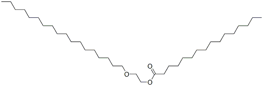 팔미트산2-(옥타데실옥시)에틸에스테르 구조식 이미지