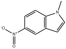 1-METHYL-5-NITRO-1H-INDOLE 구조식 이미지