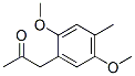 1-(2,5-디메톡시-4-메틸페닐)-2-프로파논 구조식 이미지