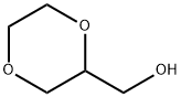 1,4-디옥산,2-(하이드록시메틸)- 구조식 이미지