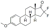 16,16-Difluoro-3-methoxyestra-1,3,5(10)-trien-17-one 구조식 이미지