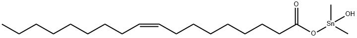 Hydroxydimethyltin oleate Structure