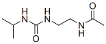 Acetamide,  N-[2-[[[(1-methylethyl)amino]carbonyl]amino]ethyl]- Structure