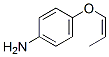 Benzenamine, 4-[(1Z)-1-propenyloxy]- (9CI) Structure