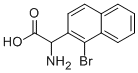 AMINO-(1-BROMO-NAPHTHALEN-2-YL)-ACETIC ACID Structure