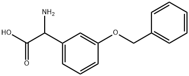 AMINO-(3-BENZYLOXY-PHENYL)-ACETIC ACID Structure