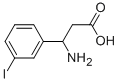 3-(3-IODOPHENYL)-BETA-ALANINE Structure