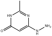 4-Pyrimidinol, 6-hydrazino-2-methyl- (8CI) Structure