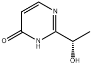 4(1H)-Pyrimidinone,2-[(1S)-1-hydroxyethyl]- Structure