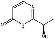 4(1H)-Pyrimidinone,2-[(1R)-1-hydroxyethyl]- Structure