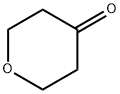 Tetrahydro-4H-pyran-4-one 구조식 이미지
