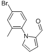 1-(4-BROMO-2-METHYLPHENYL)-1H-PYRROLE-2-CARBALDEHYDE 구조식 이미지