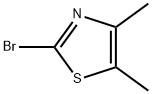 2-브로모-4,5-디메틸-1,3-티아졸 구조식 이미지