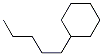 n-amylcyclohexane Structure