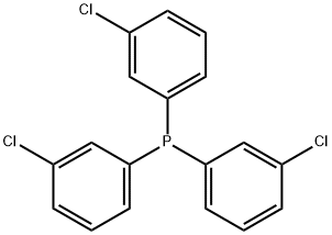 Трис (3-хлорфенил) фосфина структурированное изображение