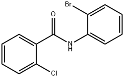 N-(2-bromophenyl)-2-chlorobenzamide Structure