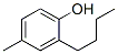 butyl-p-cresol Structure