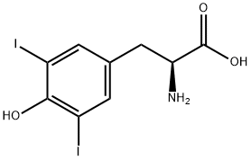 3,5-Diiodo-L-tyrosine dihydrate Structure