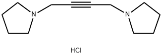 1,1'-but-2-ynylenedipyrrolidinium dichloride  Structure