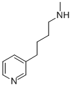 N-METHYL-3-PYRIDINEBUTANAMINE Structure