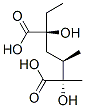 (2S,3R,5S)-5-Ethyl-2,5-dihydroxy-2,3-dimethylhexanedioic acid 구조식 이미지