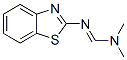Methanimidamide, N-2-benzothiazolyl-N,N-dimethyl- (9CI) Structure