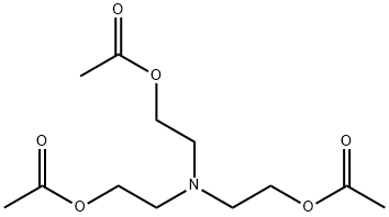 TRIETHANOLAMINE TRIACETATE Structure