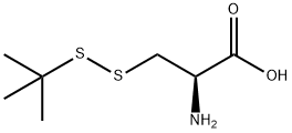 S-tert-Butylmercapto-l-cysteine 구조식 이미지