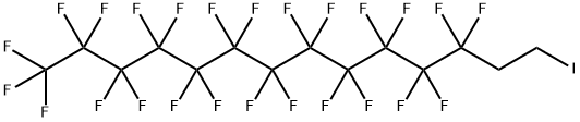 1-IODO-1H,1H,2H,2H-PERFLUOROTETRADECANE Structure