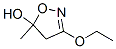 5-Isoxazolol, 3-ethoxy-4,5-dihydro-5-methyl- (9CI) 구조식 이미지