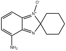 4-AMINO-2-SPIROCYCLOHEXYL-2H-BENZIMIDAZOL-1-OXIDE Structure