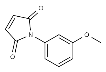 1-(3-METHOXYPHENYL)-2,5-DIHYDRO-1H-PYRROLE-2,5-DIONE Structure