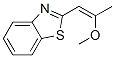 Benzothiazole, 2-(2-methoxy-1-propenyl)- (9CI) Structure