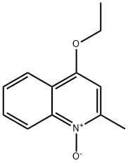 Quinoline, 4-ethoxy-2-methyl-, 1-oxide (9CI) Structure