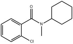 2-Chloro-N-cyclohexyl-N-MethylbenzaMide, 97% Structure