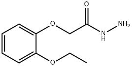 아세트산,(2-에톡시페녹시)-,히드라지드(9CI) 구조식 이미지