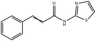 3-phenyl-N-(1,3-thiazol-2-yl)acrylamide Structure