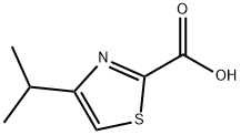 4-Isopropylthiazole-2-carboxylic acid Structure