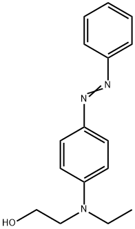 에탄올,2-[에틸[4-(2-페닐디아제닐)페닐]아미노]- 구조식 이미지