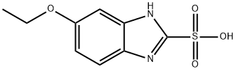 5-ethoxy-1H-benzimidazole-2-sulfonic acid 구조식 이미지