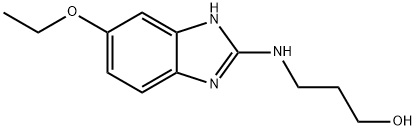 3-(5-ETHOXY-1H-BENZOIMIDAZOL-2-YLAMINO)-PROPAN-1-OL 구조식 이미지