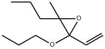 Oxirane, 2-ethenyl-3-methyl-2-propoxy-3-propyl- (9CI) Structure