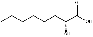 (2R)-2-hydroxyoctanoic acid Structure