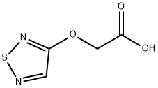 Acetic acid, (1,2,5-thiadiazol-3-yloxy)- (9CI) Structure