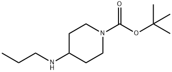 1-Boc-4-Propylaminopiperidine Structure