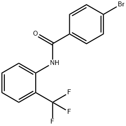 4-bromo-N-[2-(trifluoromethyl)phenyl]benzamide Structure